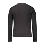 Napapijri Black Cotton Men Sweater