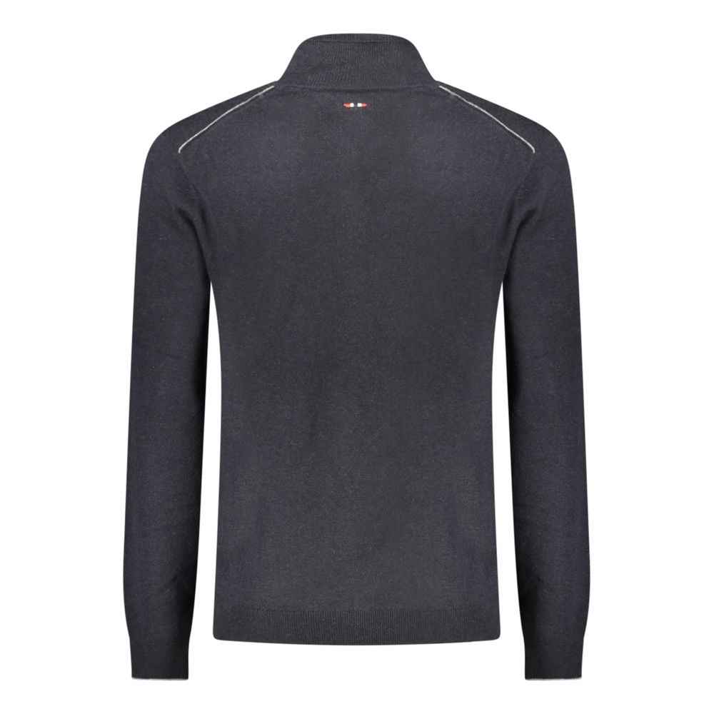 Napapijri Black Wool Men Sweater
