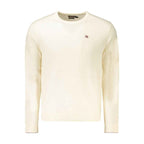 Napapijri White Wool Men Sweater