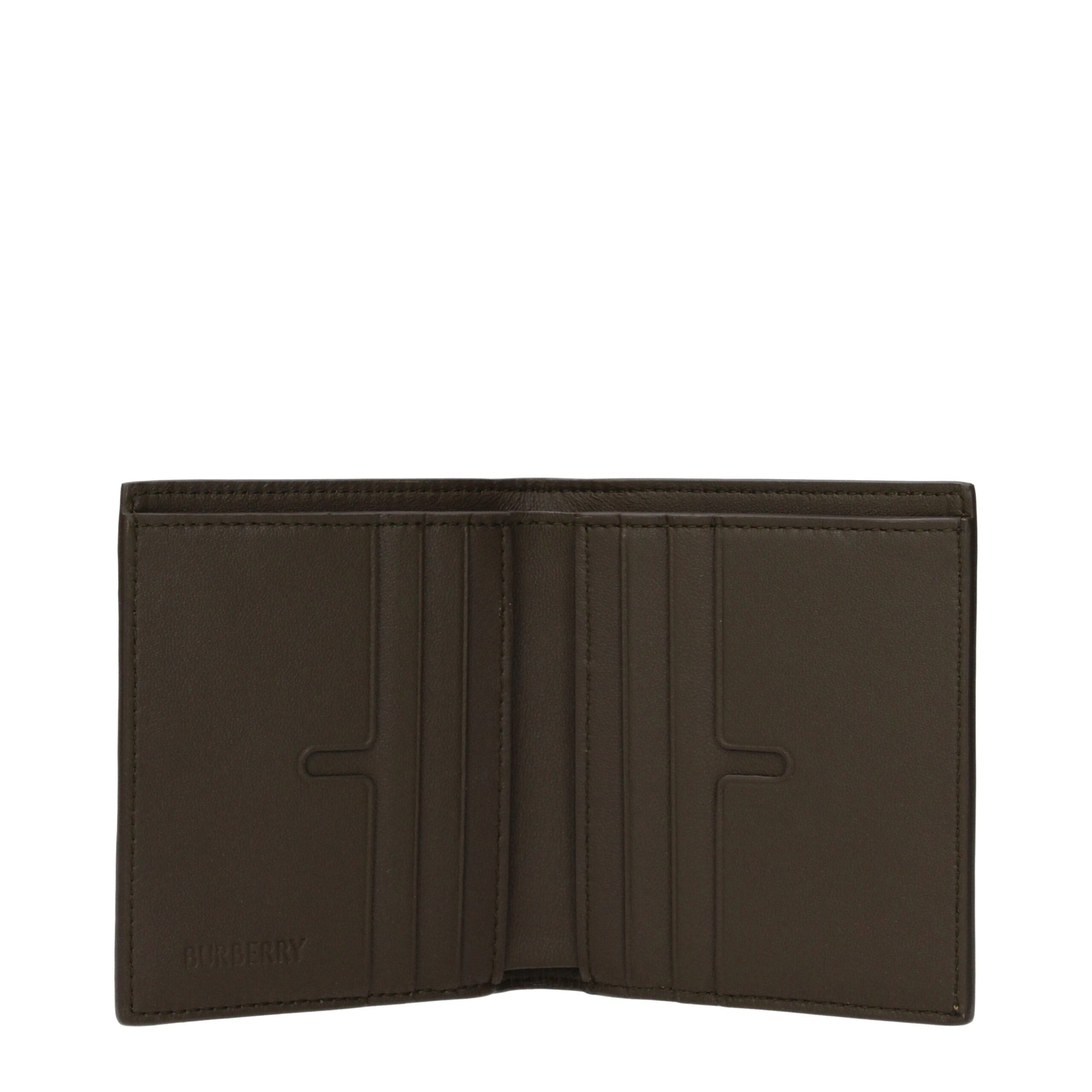 Burberry Beige Fabric Wallet