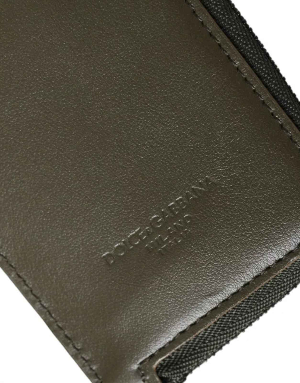 Dolce & Gabbana Multicolor Calfskin Leather Logo Card Holder Women Wallet