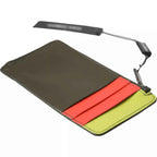 Dolce & Gabbana Multicolor Calfskin Leather Logo Card Holder Women Wallet