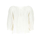 Desigual White Cotton Shirt