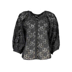 Desigual Black Polyester Shirt
