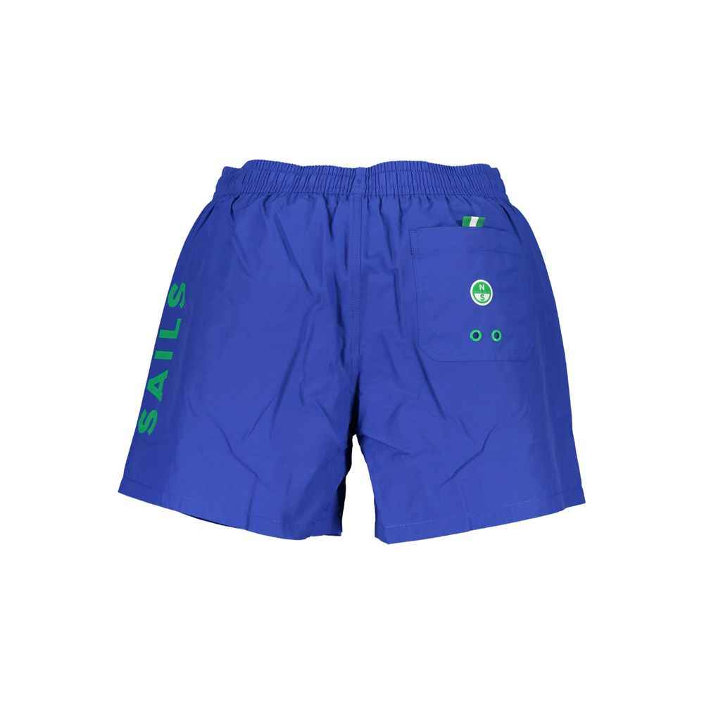 North Sails Blue Cotton Swimwear