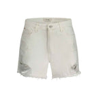 Guess Jeans White Cotton Short