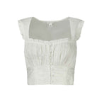 Guess Jeans White Cotton Shirt