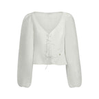 Guess Jeans White Linen Shirt