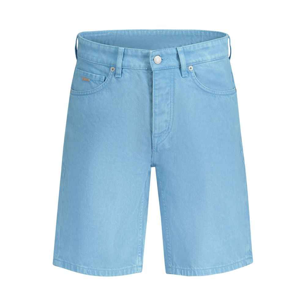 Hugo Boss Blue Cotton Short