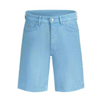 Hugo Boss Blue Cotton Short