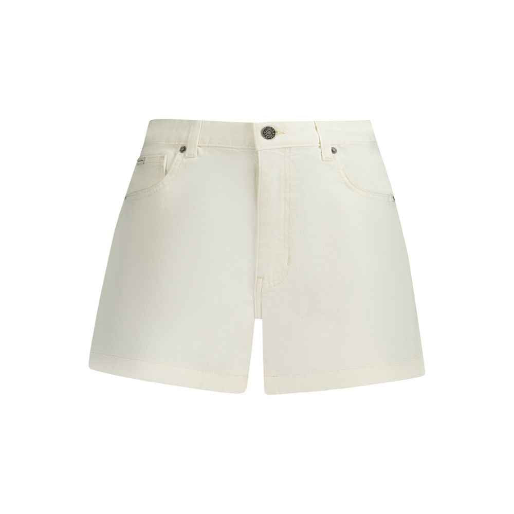 Guess Jeans White Cotton Short