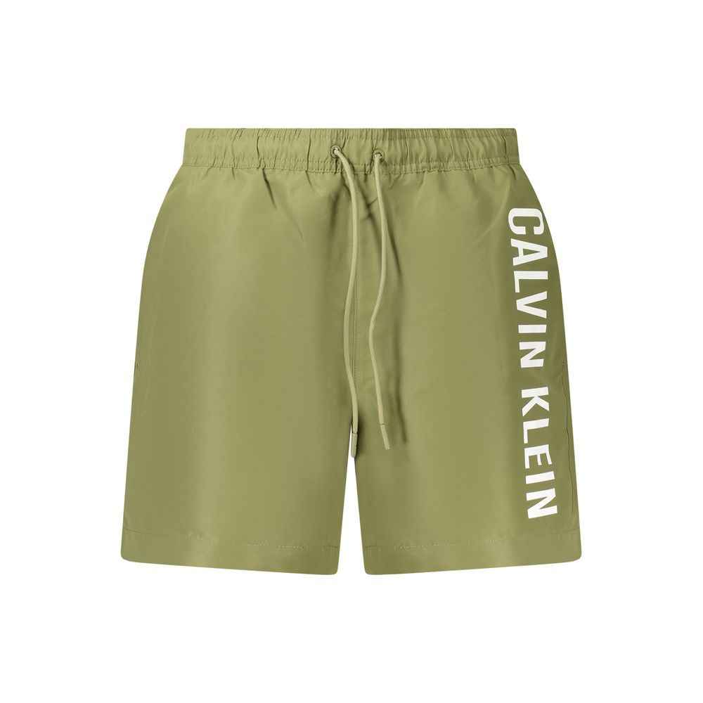 Calvin Klein Green Polyester Swimwear