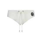 Trussardi White Elastane Swimwear