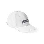 Comme Des Fuckdown White Cotton Hat