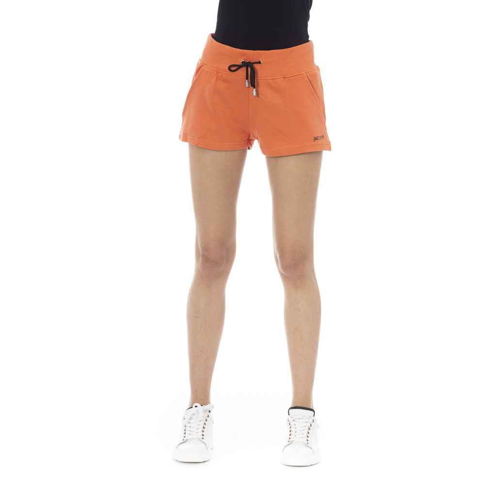 Just Cavalli Orange Cotton Short
