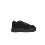 Cerruti 1881 Black Calfskin Women Sneaker