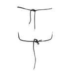 Karl Lagerfeld Black Elastane Swimwear