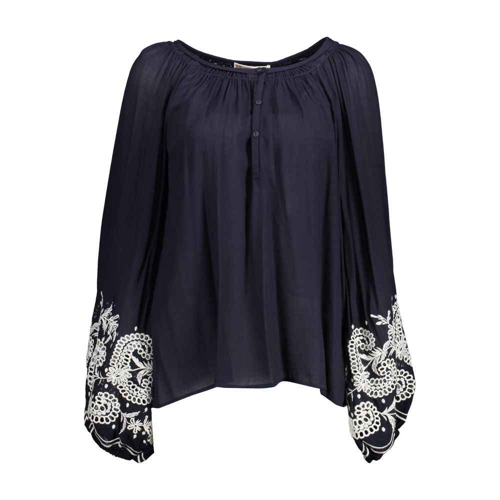 Kocca Blue Viscose Shirt