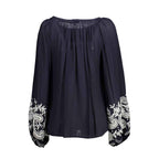 Kocca Blue Viscose Shirt