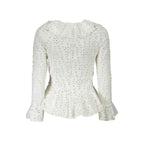 Desigual White Cotton Shirt