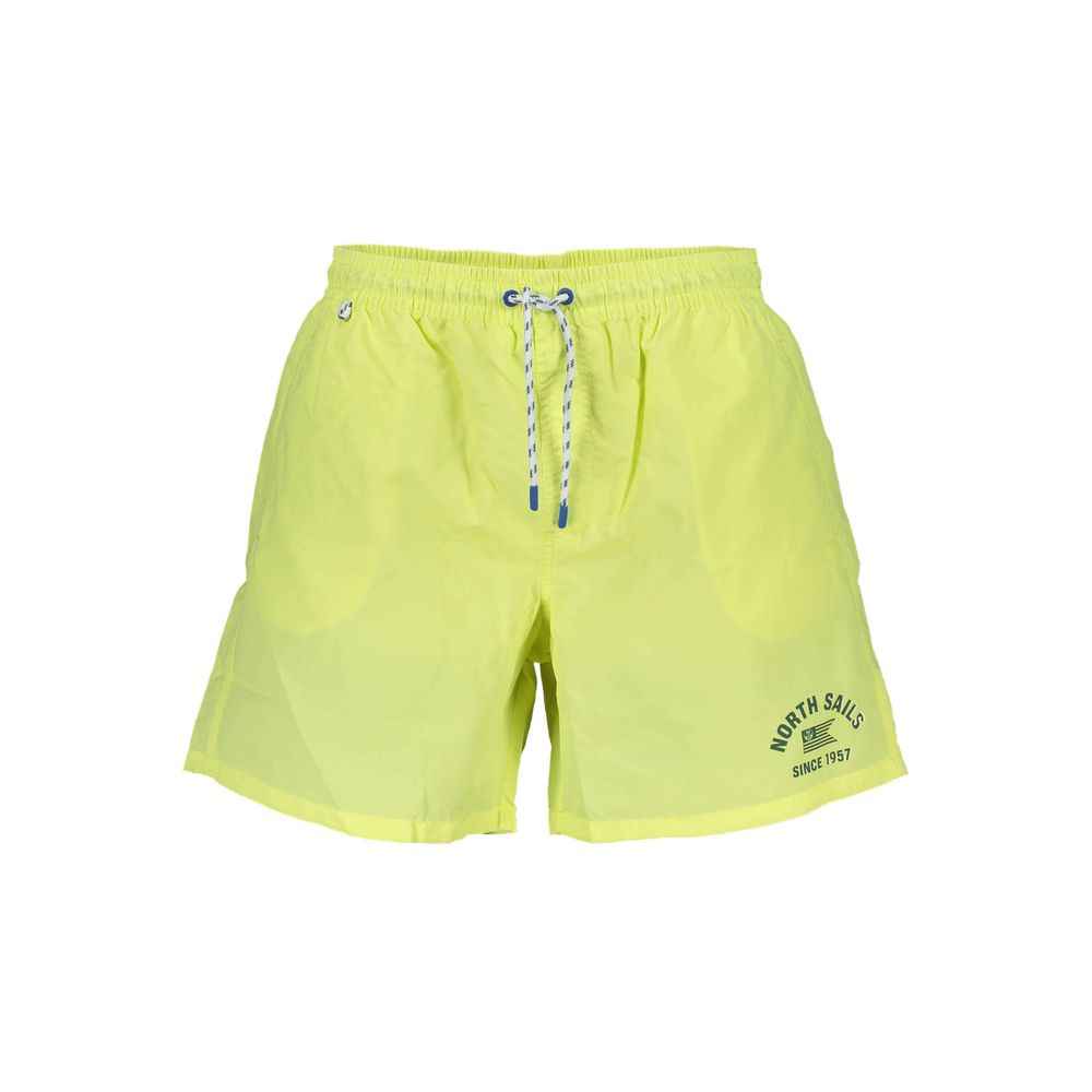 North Sails Yellow Polyester Swimwear