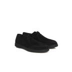 Cerruti 1881 Black Cowhide Men Derby Shoe