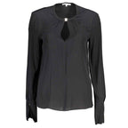 Patrizia Pepe Black Viscose Shirt