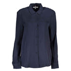 Tommy Hilfiger Blue Viscose Shirt