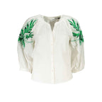 Desigual White Polyester Shirt