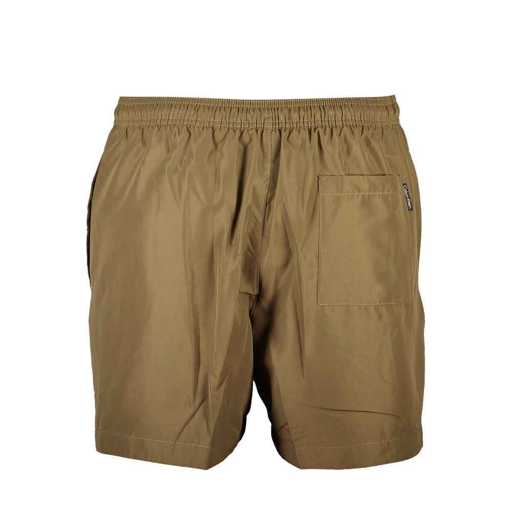Calvin Klein Brown Polyester Swimwear