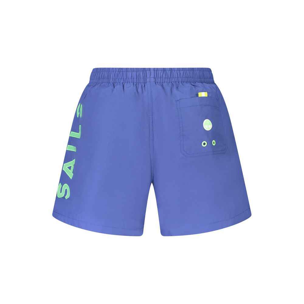 North Sails Blue Cotton Swimwear