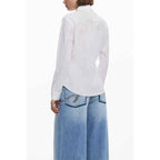 Desigual White Cotton Shirt