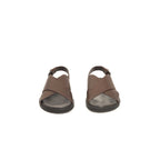 Cerruti 1881 Brown Cowhide Men Sandal