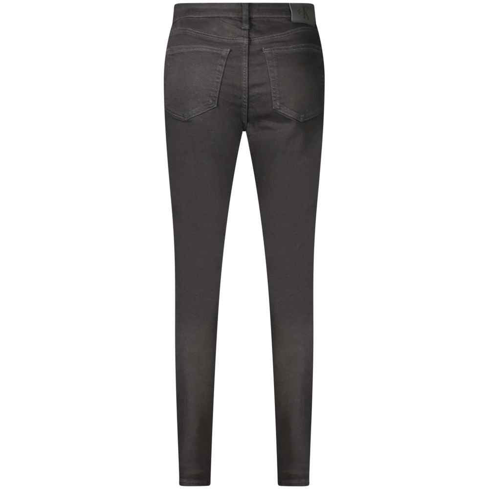 Calvin Klein Black Cotton Jeans Denim
