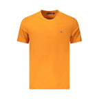 Napapijri Orange Cotton Men T-Shirt