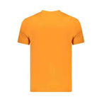 Napapijri Orange Cotton Men T-Shirt