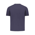 Napapijri Blue Cotton Men T-Shirt