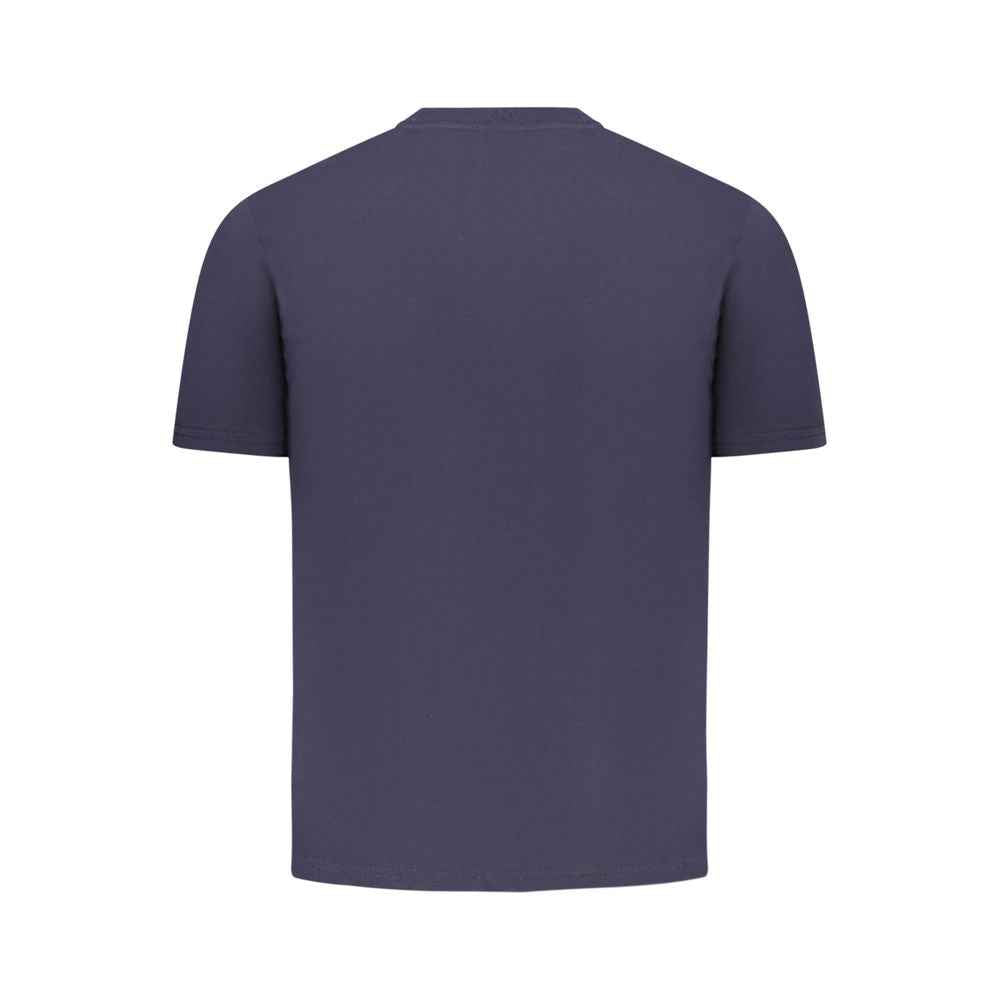 Napapijri Blue Cotton Men T-Shirt