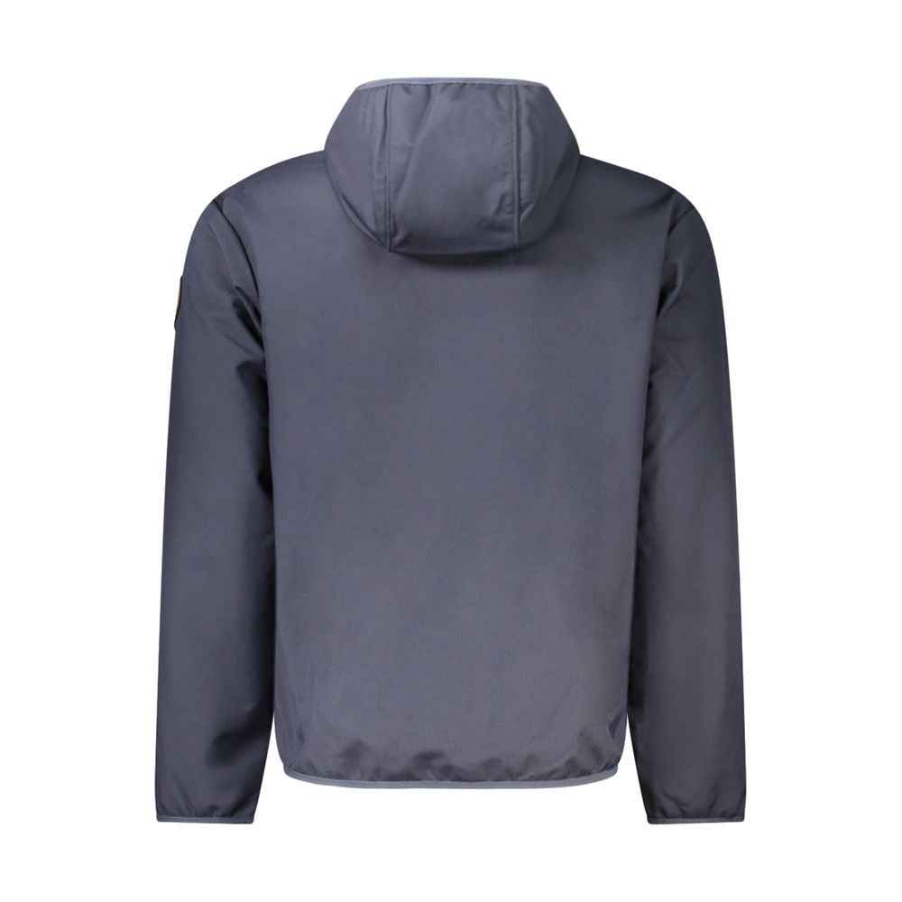Napapijri Blue Polyester Men Jacket