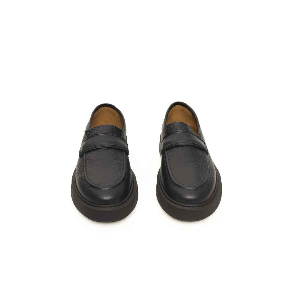 Cerruti 1881 Blue Leather Men's Loafer