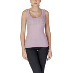 Guess Purple Cotton Tank Top