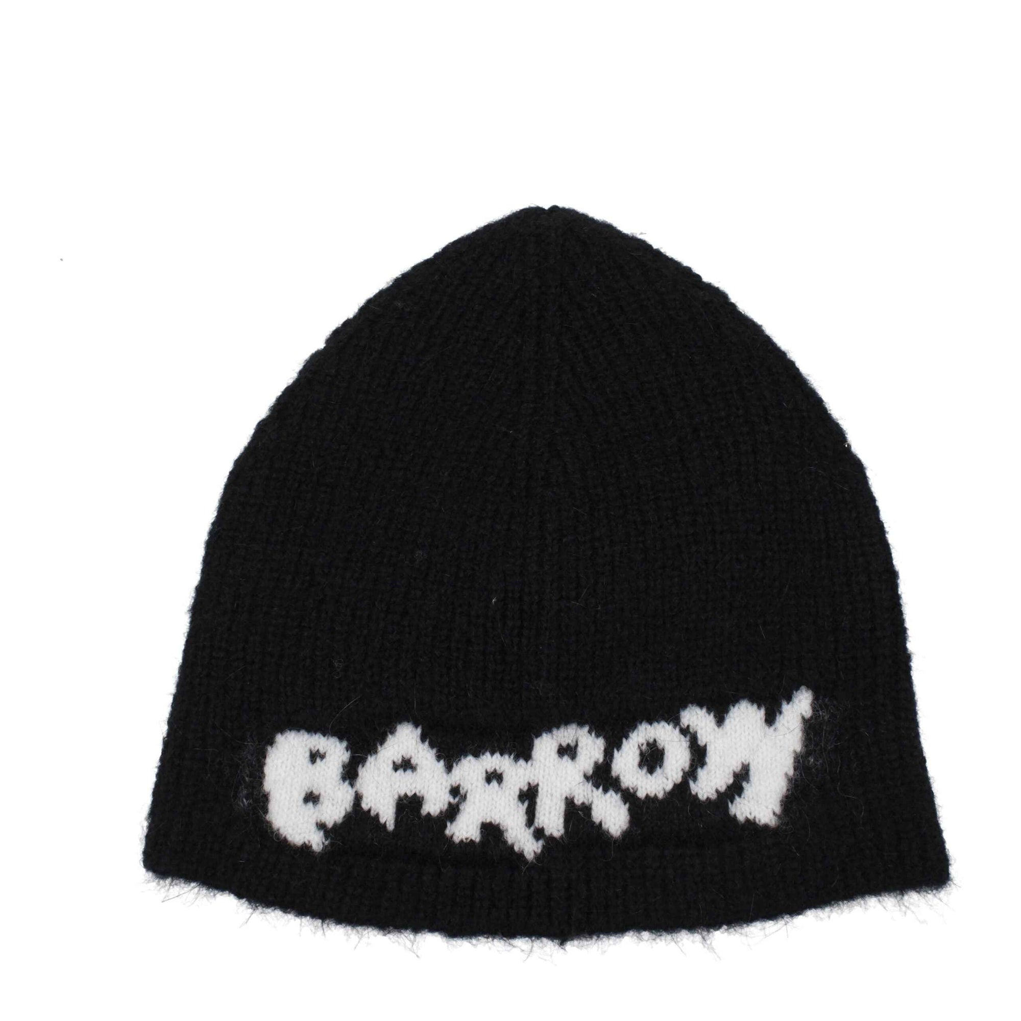 Barrow Black Marabou Beanie