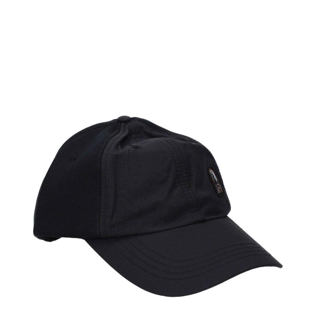 Parajumpers Black Cotton Cap (Baseball Hat)