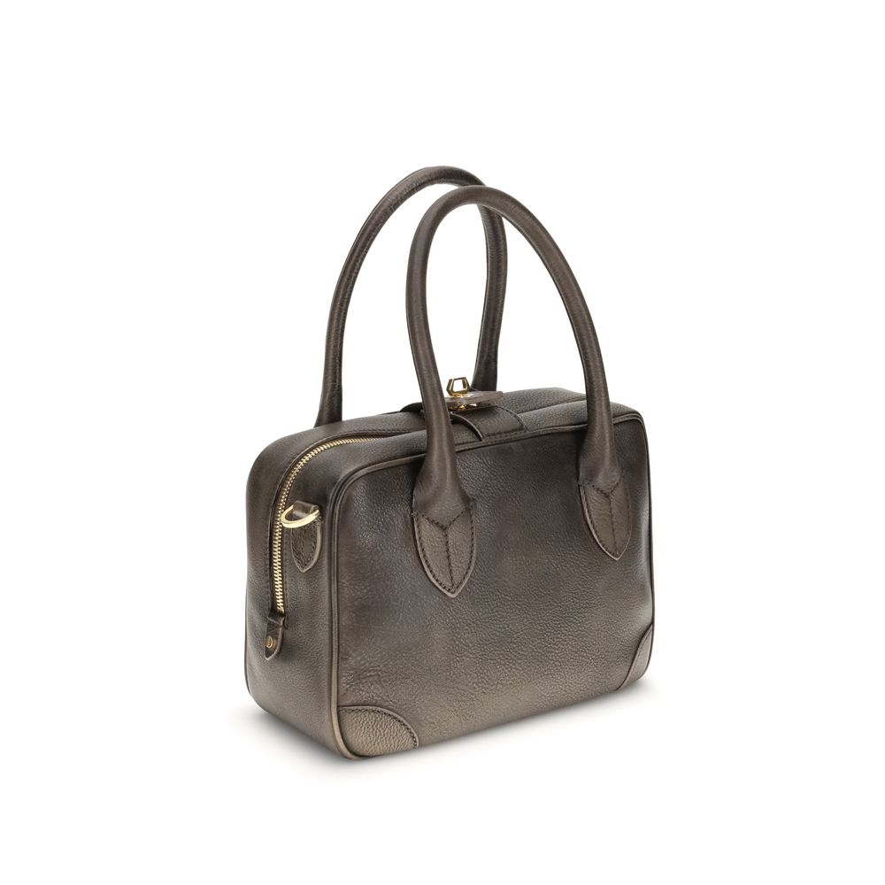 Golden Goose Brown Leather Shoulder Bag