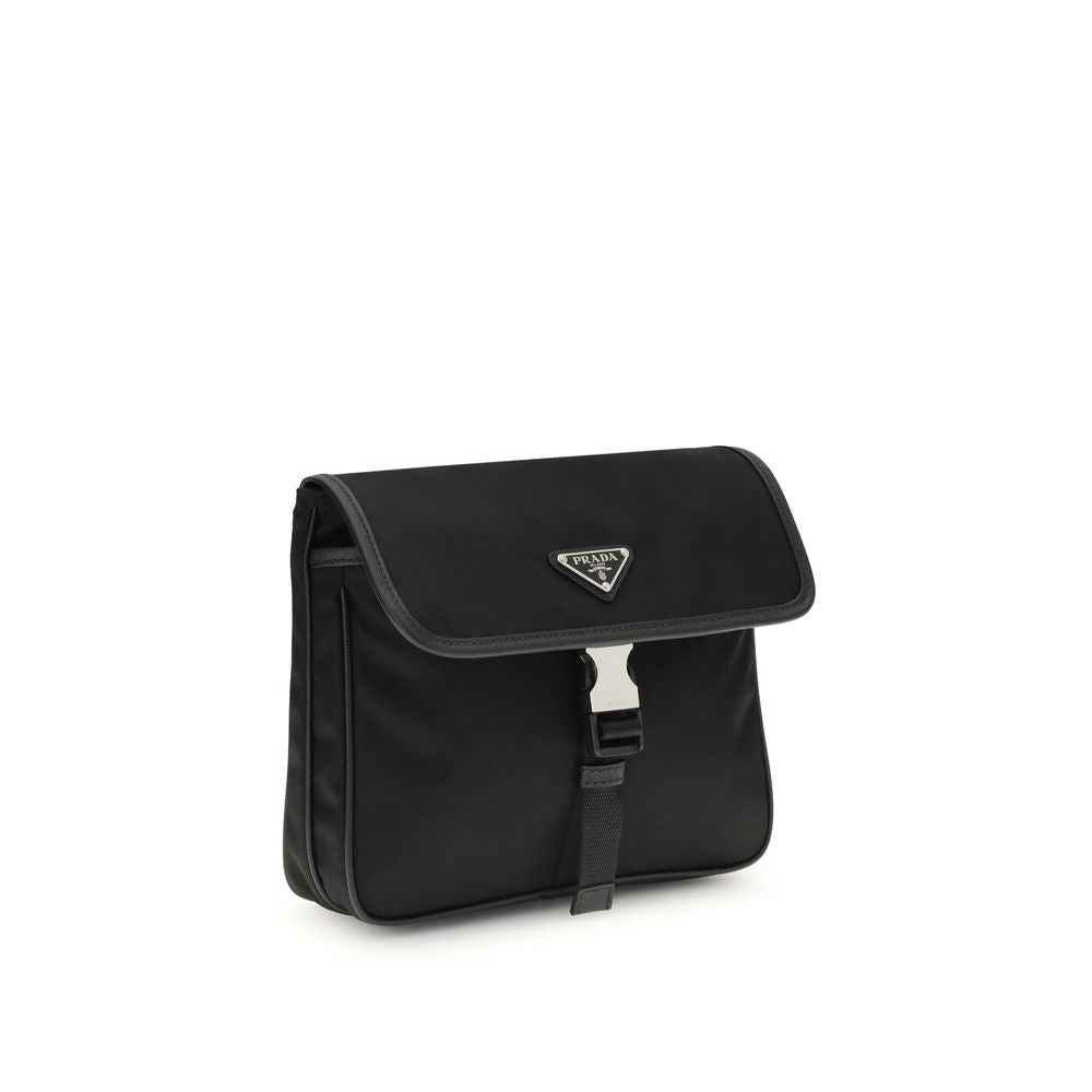 Prada Re-Nylon and saffiano Shoulder Bag