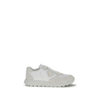 Prada White Recycled Polyamide Athletic Sneakers