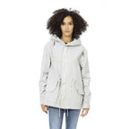 Mr&Mrs Italy Silver Cotton Women Jacket