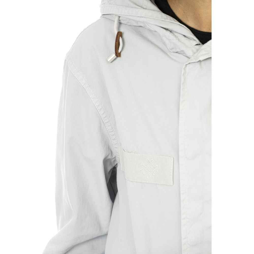 Mr&Mrs Italy Silver Cotton Women Jacket