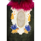 Mr&Mrs Italy Green Polyamide Women Bomber Jacket