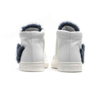 Mr&Mrs Italy White Leather Women Sneaker